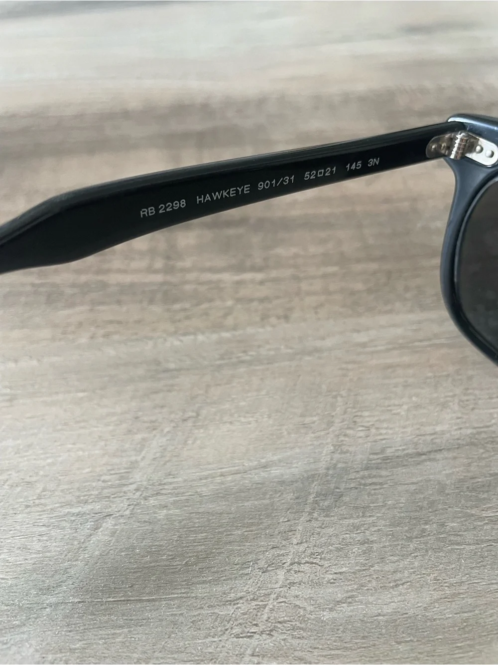 Ray-Ban RB2298 Hawkeye Black Sunglasses